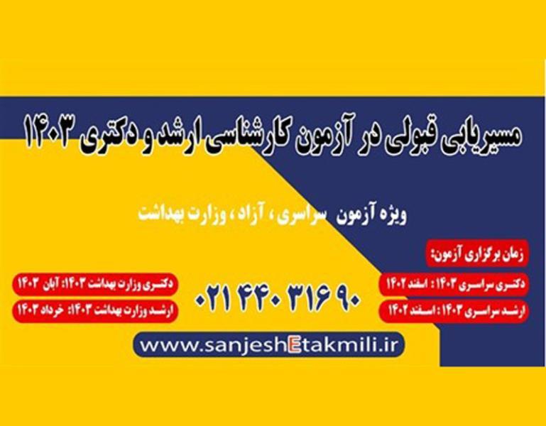 منابع کنکور دکتری 1403