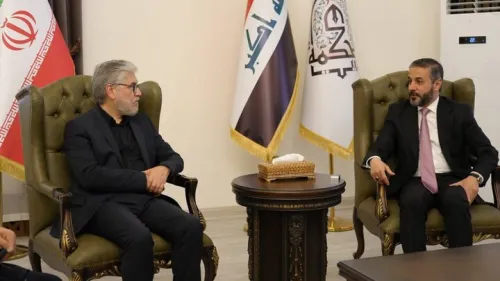 دیدار وزیر علوم ایران با رییس بیت الحکمه عراق