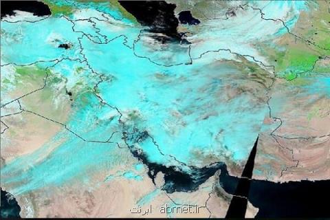 پایش ماهواره ای آخرین وضعیت سیل در جنوب خوزستان