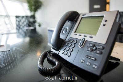 تماس تلفنی مشتركان ۲ مركز مخابراتی مبتلا به اختلال شد
